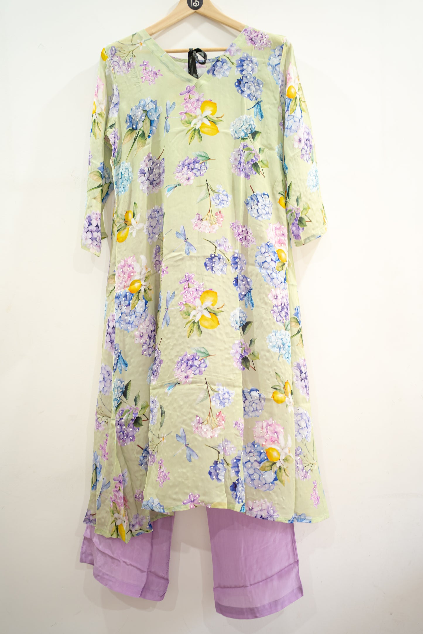LINA Green Kurta Set