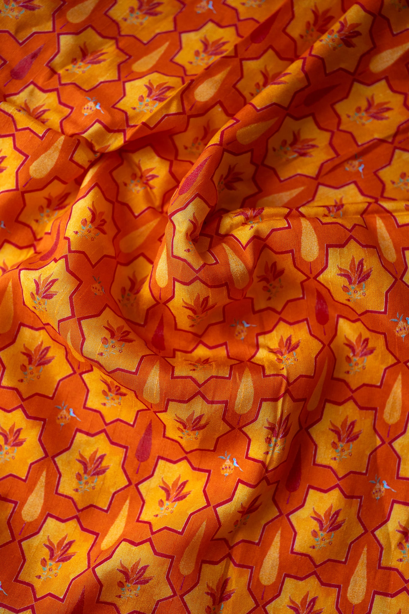 Festival sarees online, Red designer saree, raw silk blouse, semi silk saree, ethnic wear for women, wedding sarees, festive fashion India, silk sarees with blouse, printed raw silk, designer sarees 2025, saree trends India, Red silk saree, traditional sarees, party wear sarees, saree with printed blouse, premium sarees online, handcrafted sarees, saree for puja, elegant silk sarees, festive ethnic collection, bhavika devarapalli, vara collection, bhavikadevarapalli brand