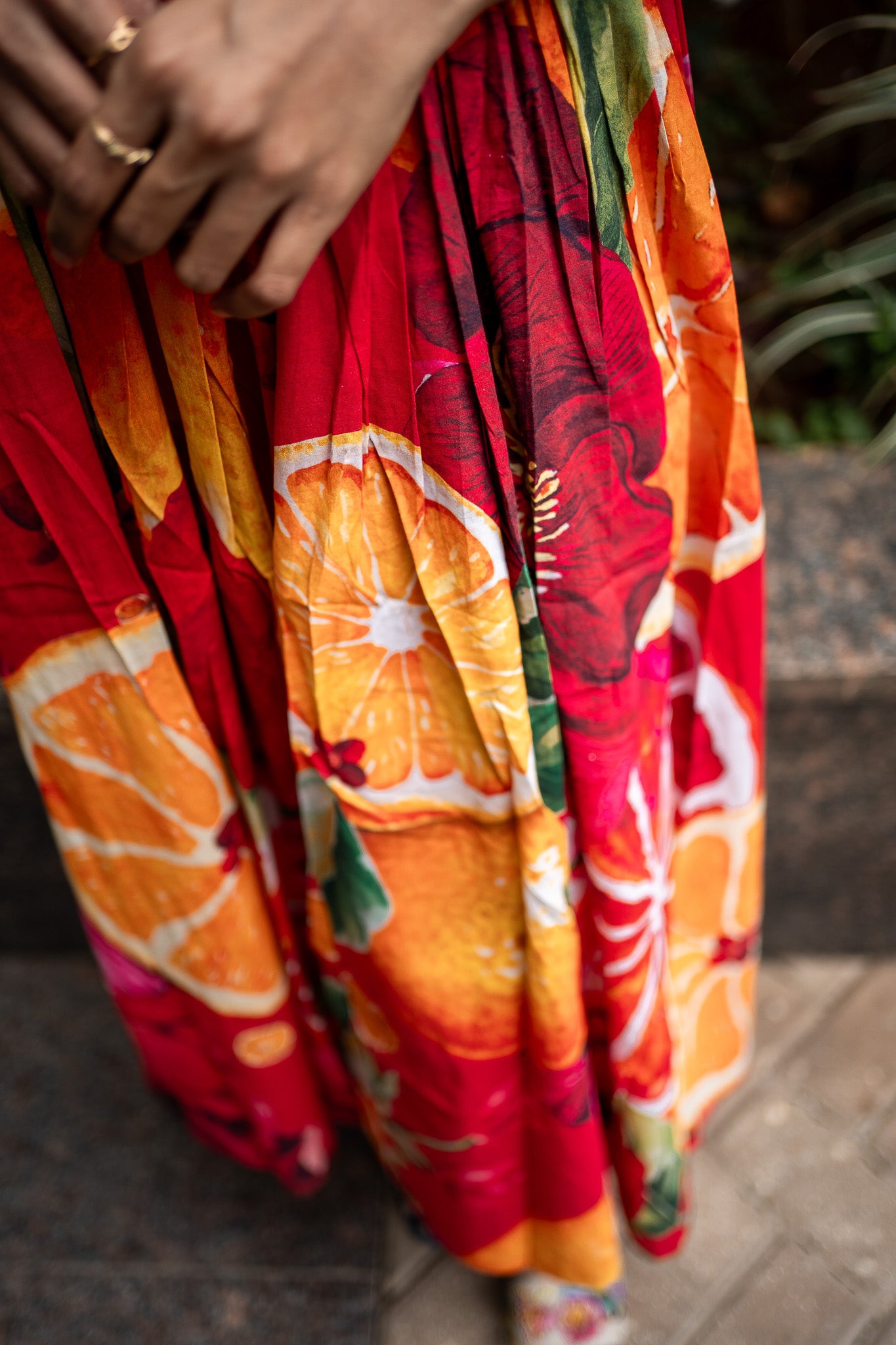 FRUVEE SUNBLUSH Long Dress