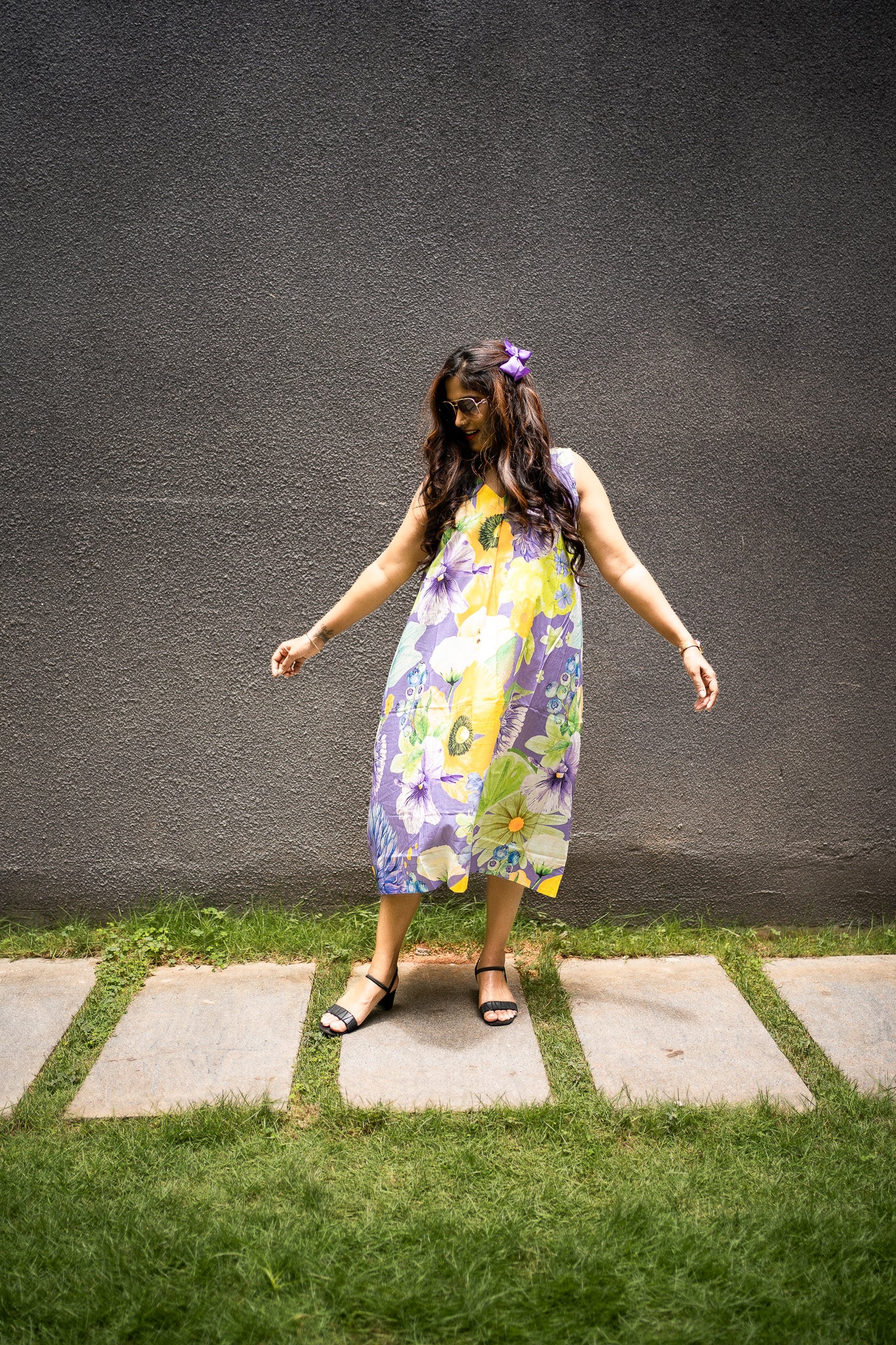 FRUVEE BERRYMYST A Line Dress