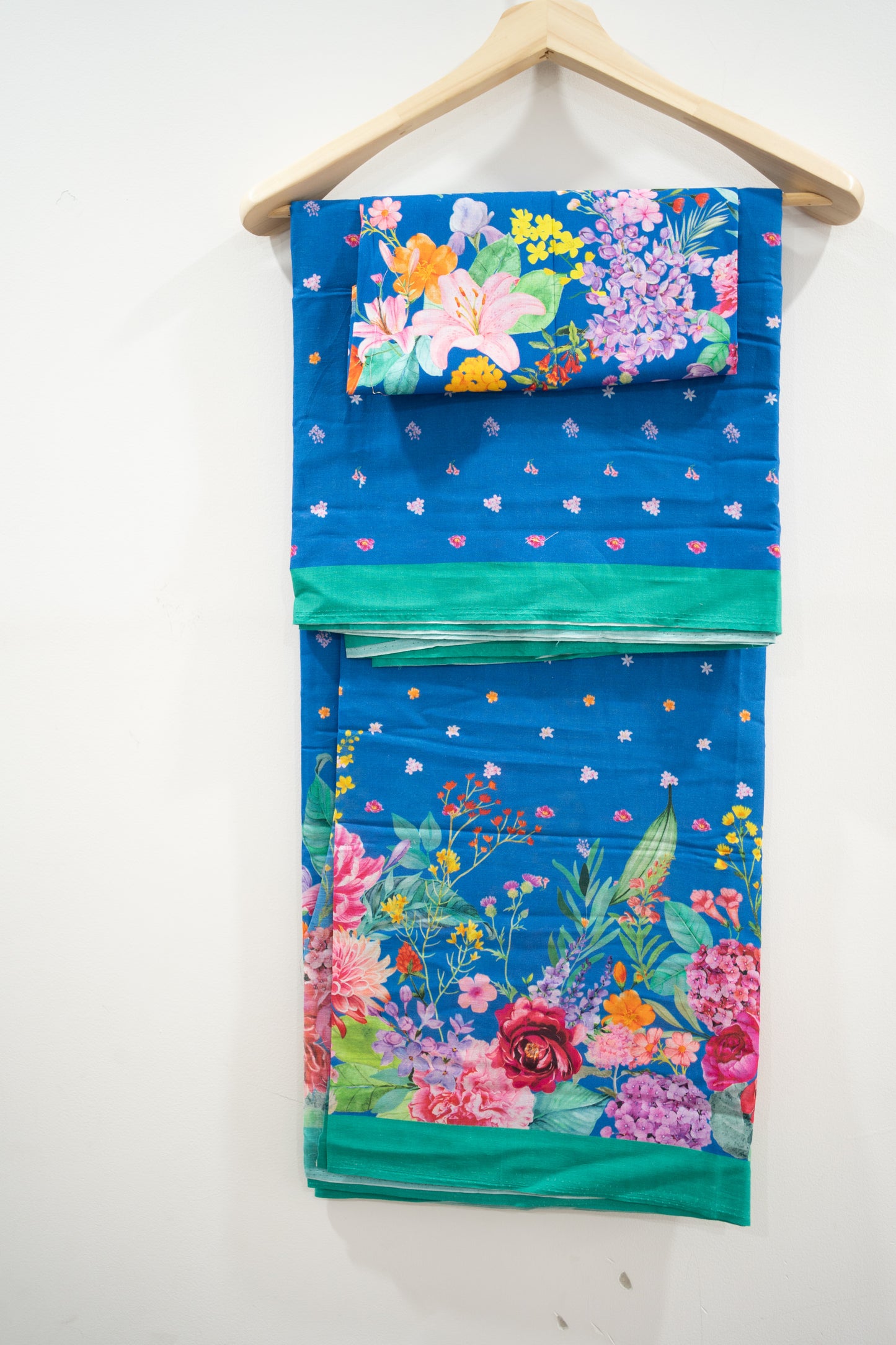 FLORA Blue saree