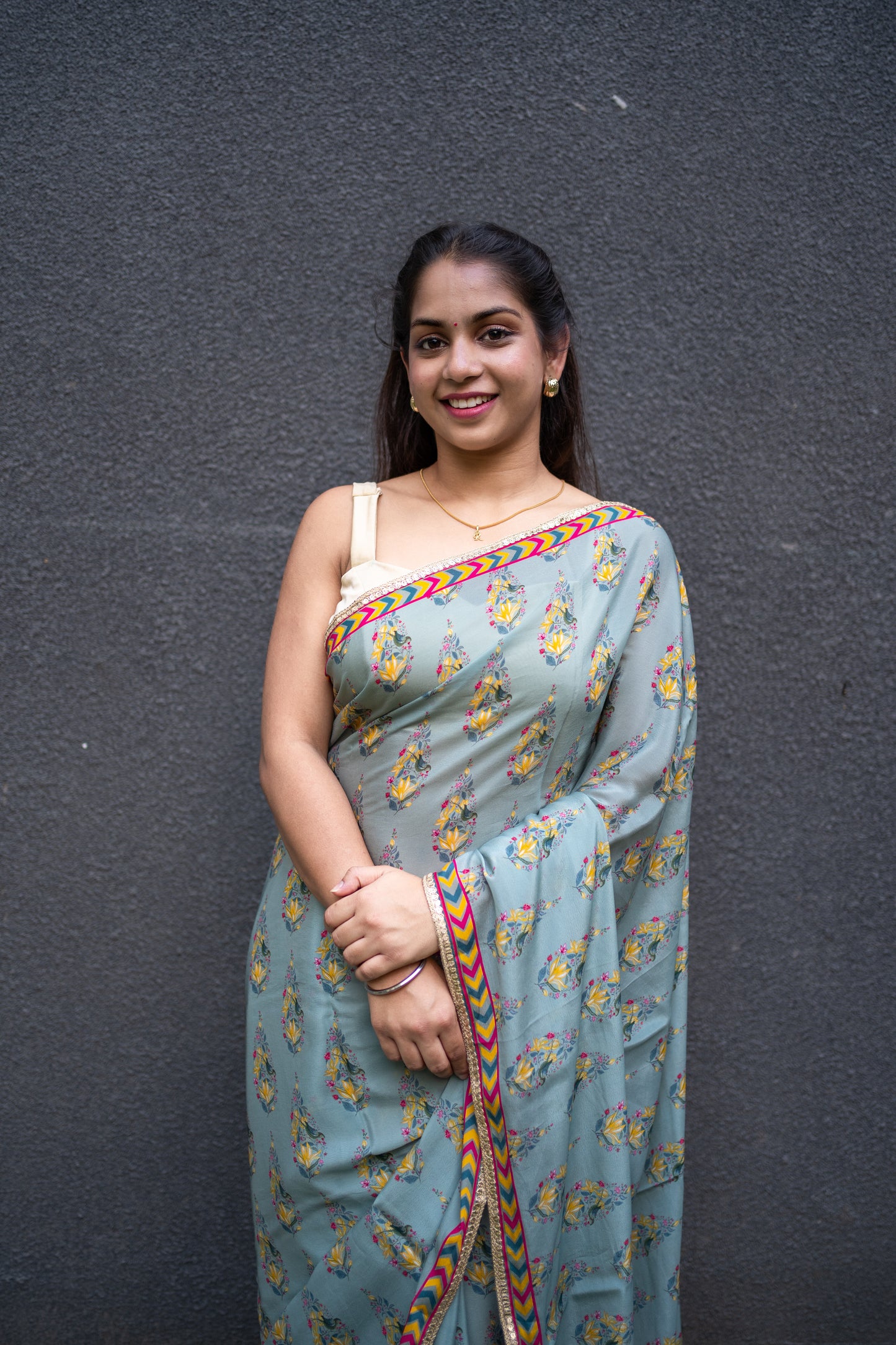 Bhavika Devarapalli Sarees, Floral print, Best Designer Saree, Designer Saree, top Indian Designer Saree, Indian Occasional & Festival wear saree, Best Designer Saree Collection, Pastel Green Saree, Printed Saree.