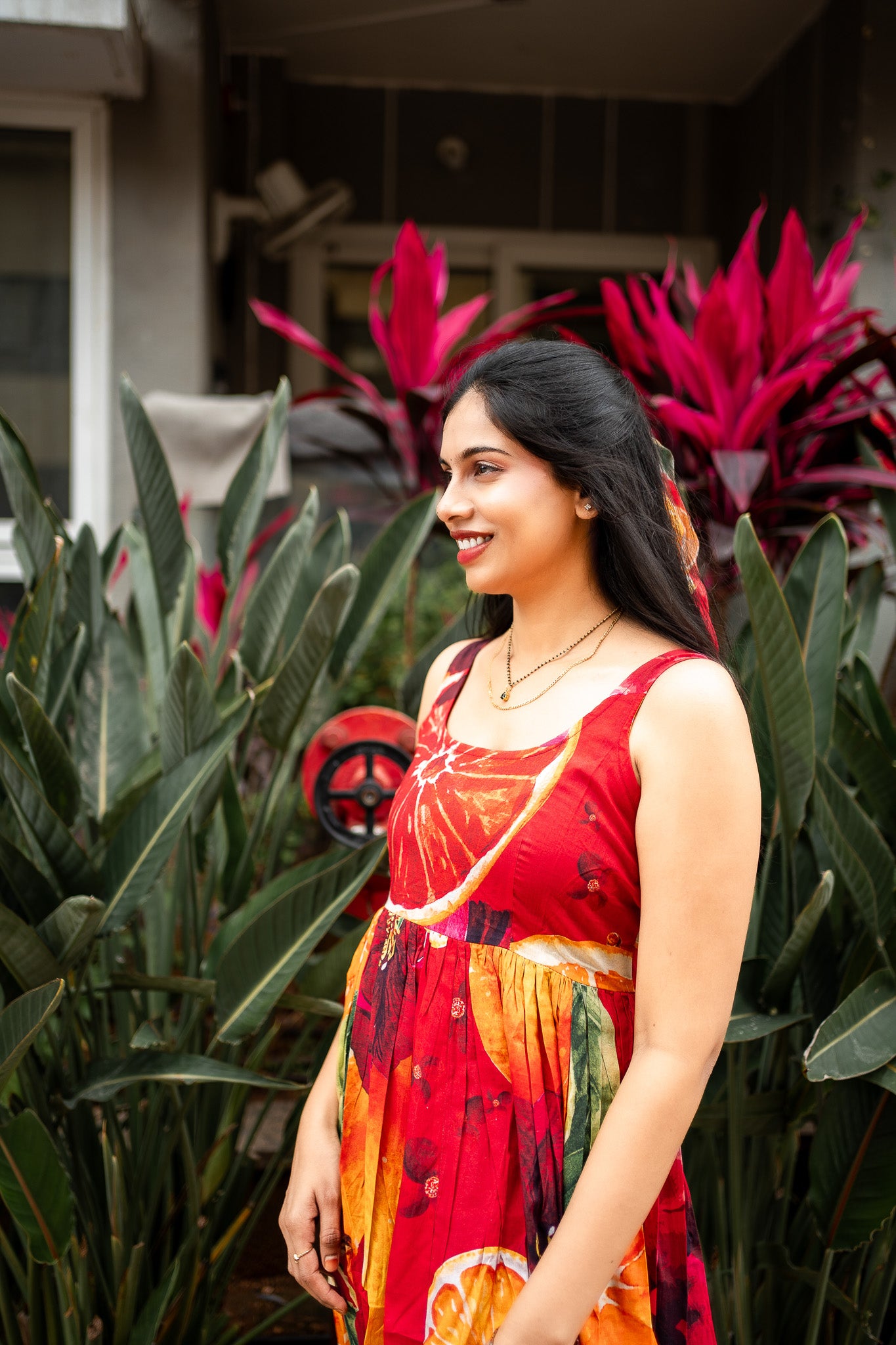 FRUVEE SUNBLUSH Long Dress