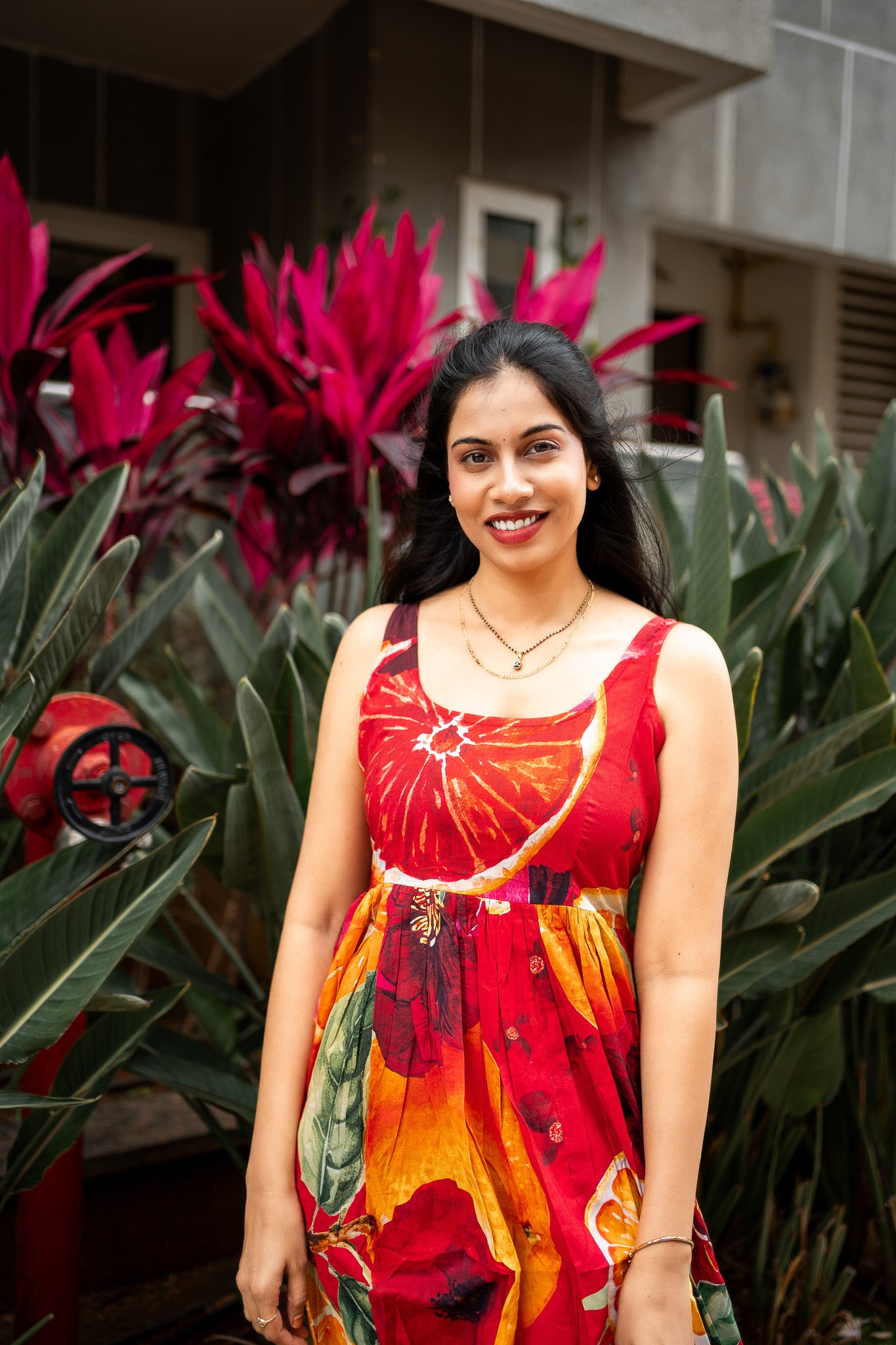 FRUVEE SUNBLUSH Long Dress
