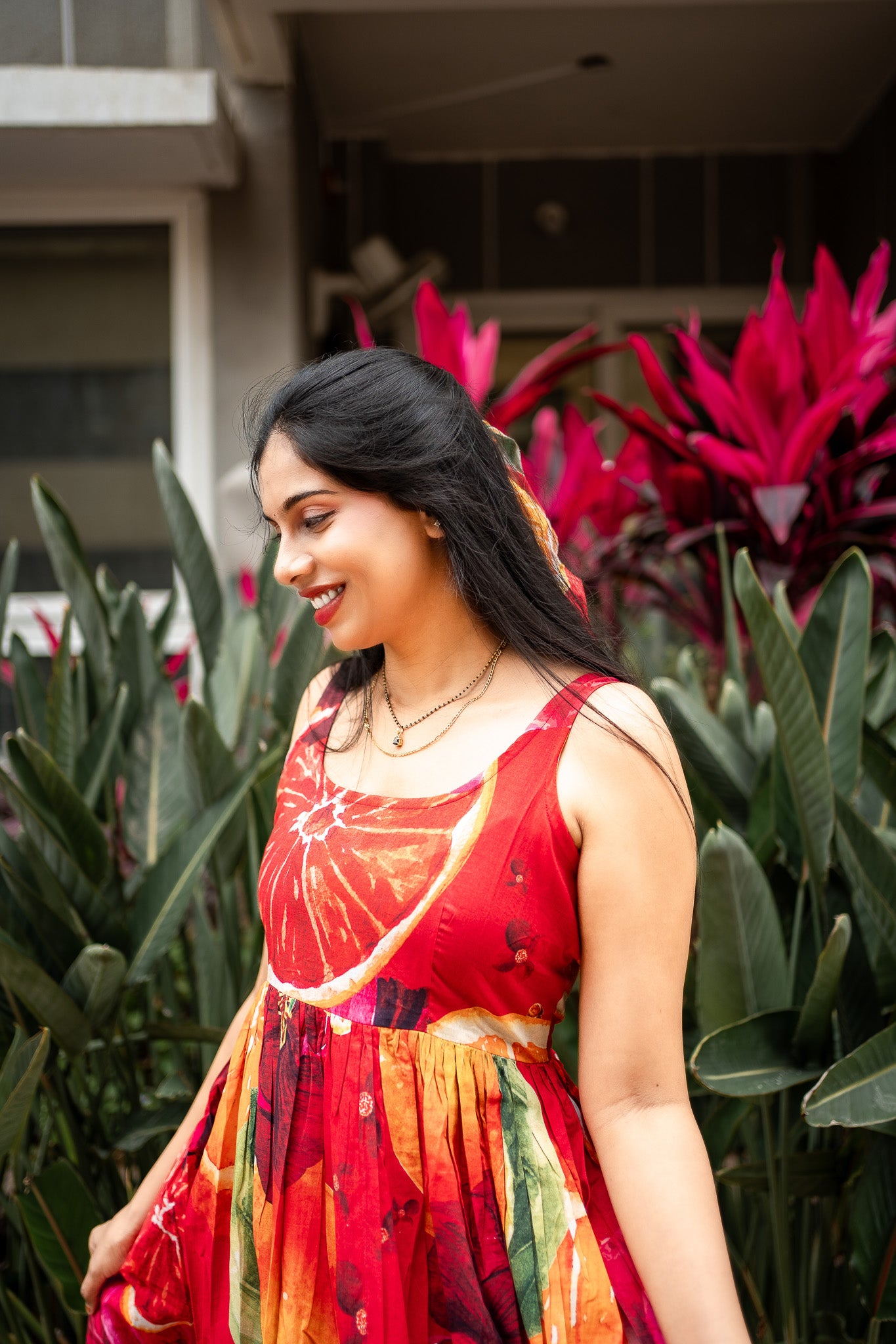 FRUVEE SUNBLUSH Long Dress