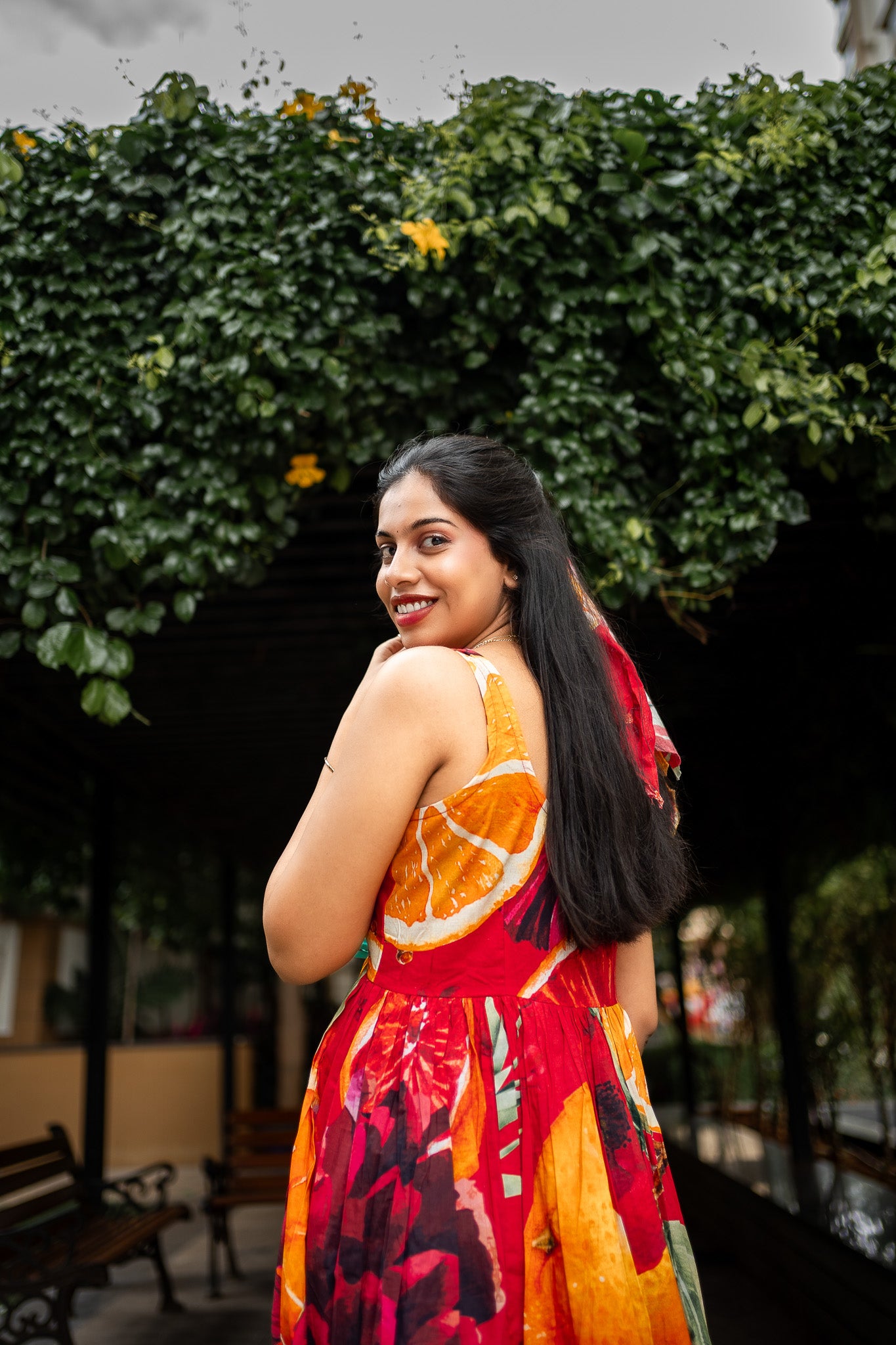 FRUVEE SUNBLUSH Long Dress