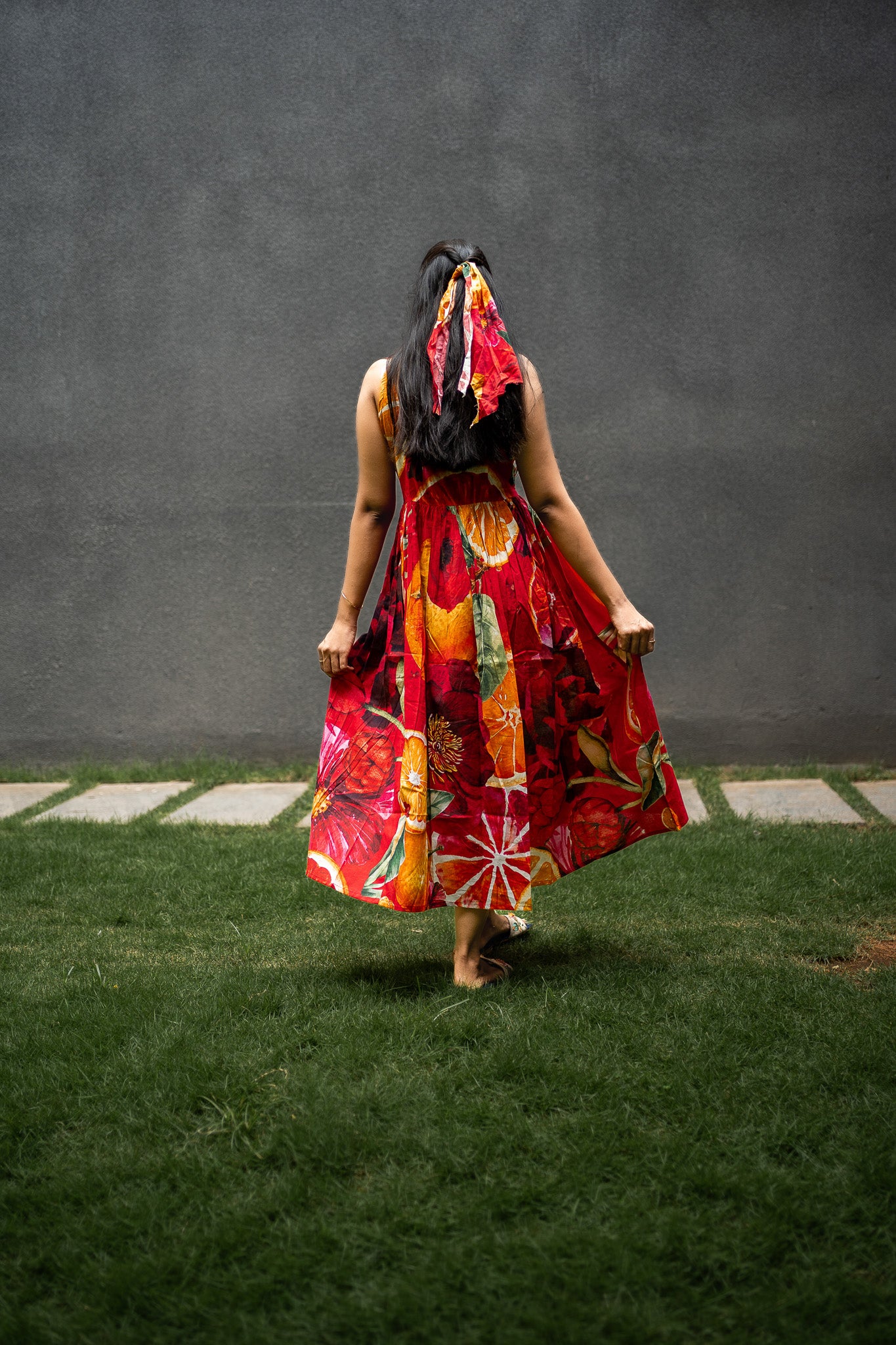 FRUVEE SUNBLUSH Long Dress