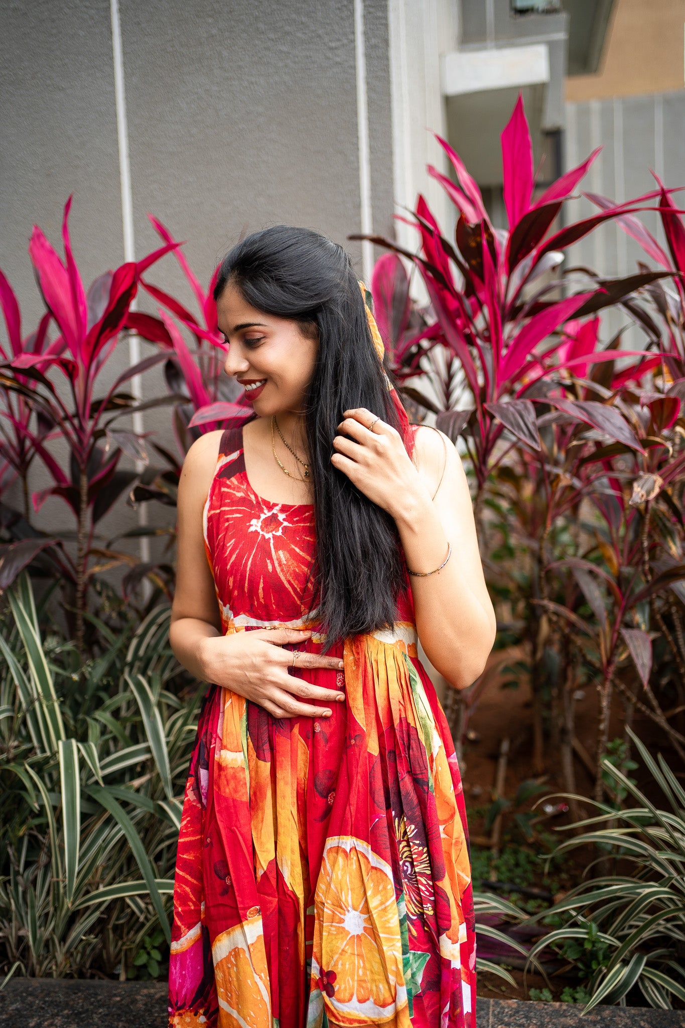 FRUVEE SUNBLUSH Long Dress
