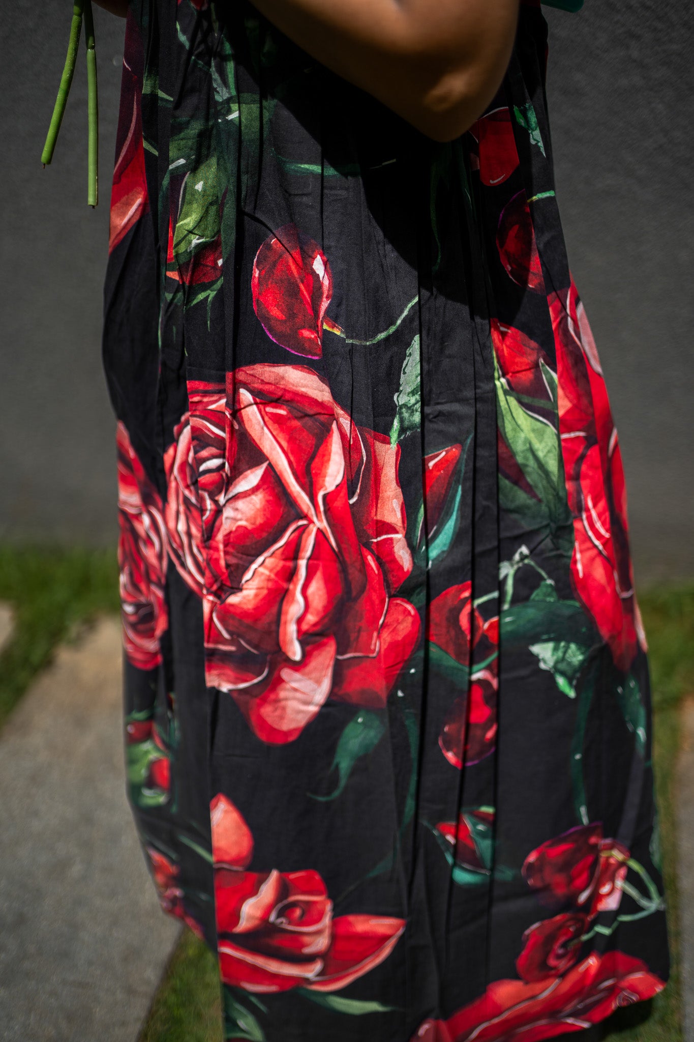 FRUVEE CHERROSE Long Dress