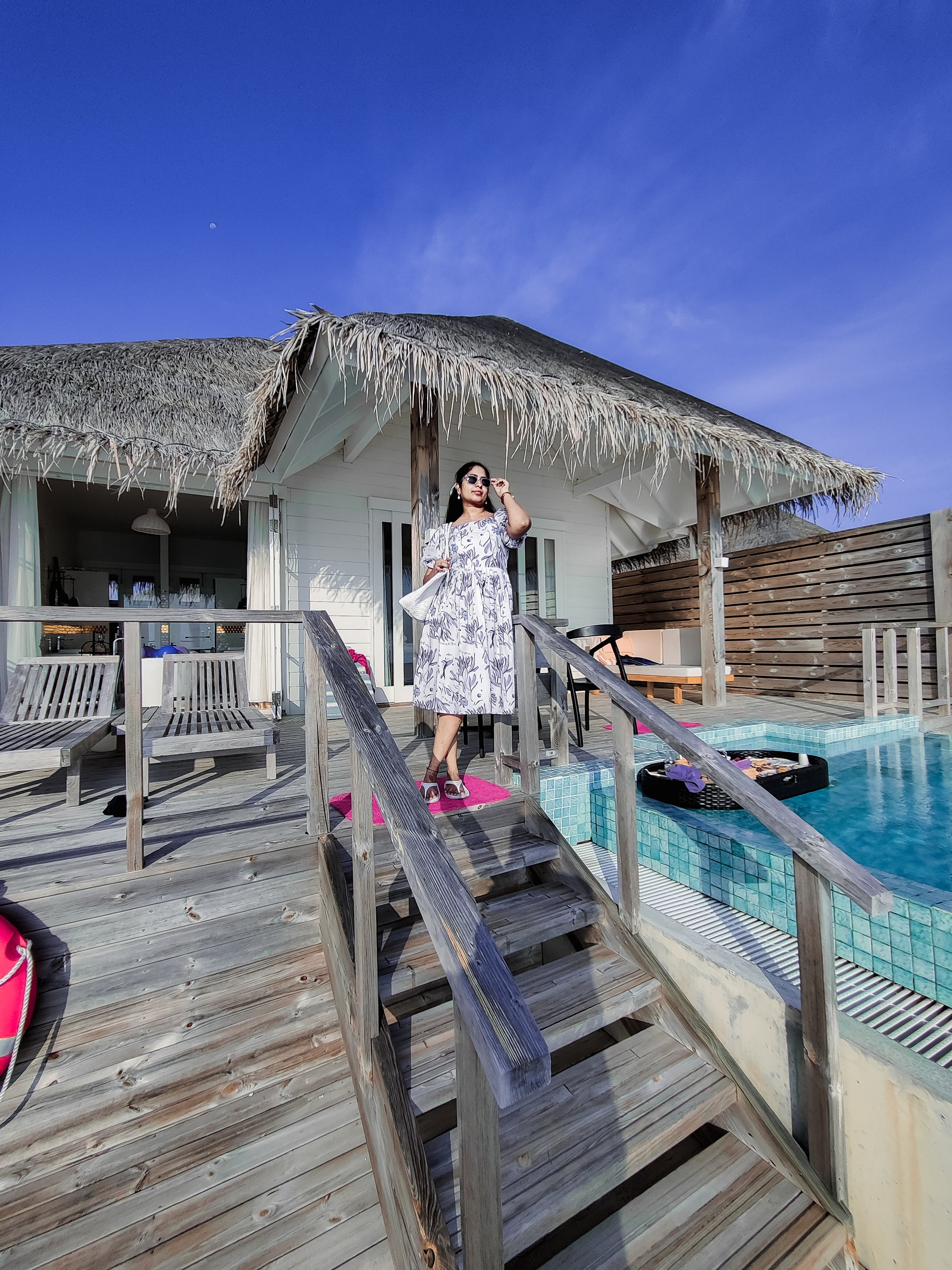 MALDIVES OCEAN theme White WOMEN frock BhavikaDevarapalli MALDIVES OCEAN theme White WOMEN frock BhavikaDevarapalli