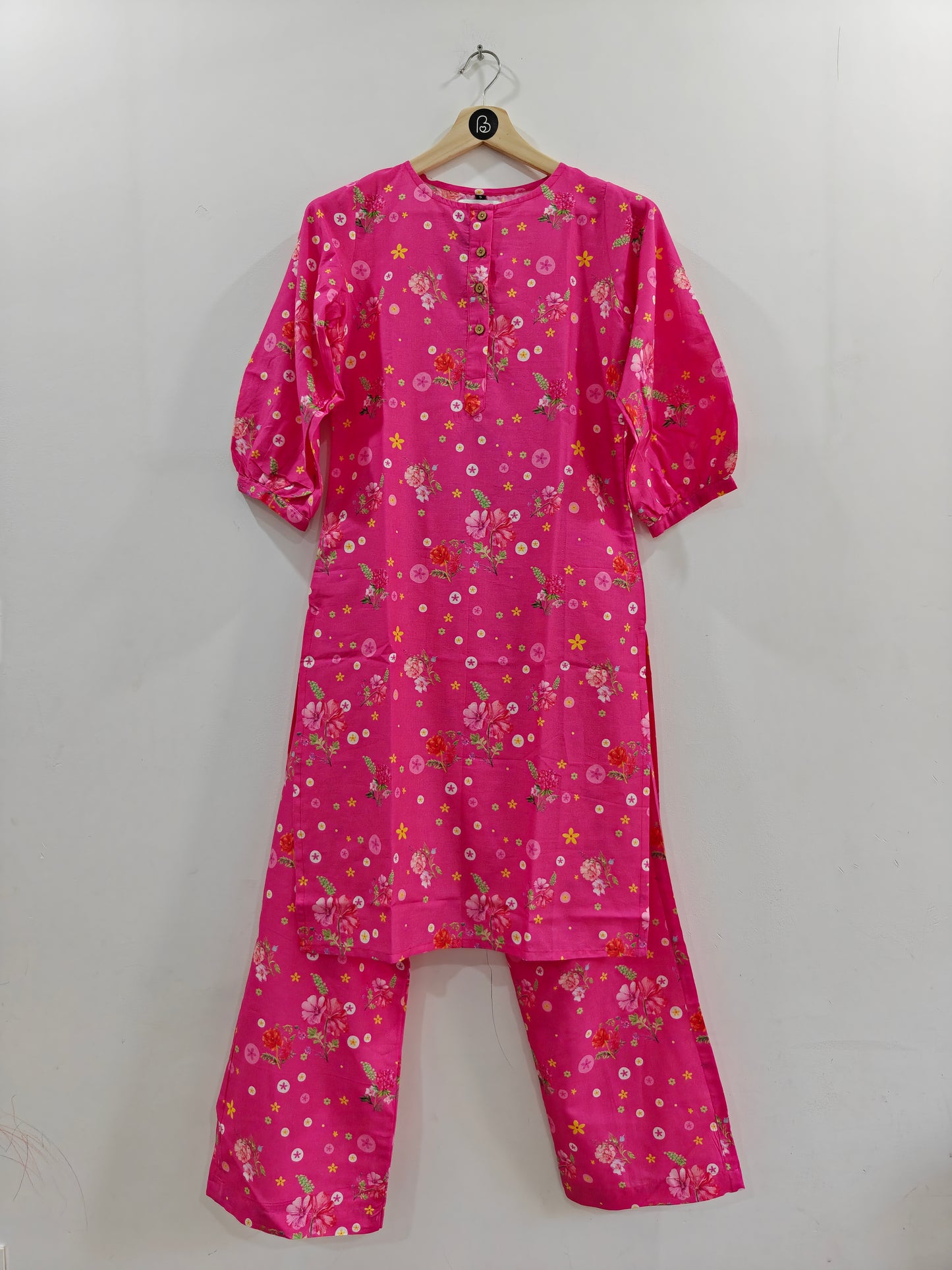Petal Princess Pink Kurta Set