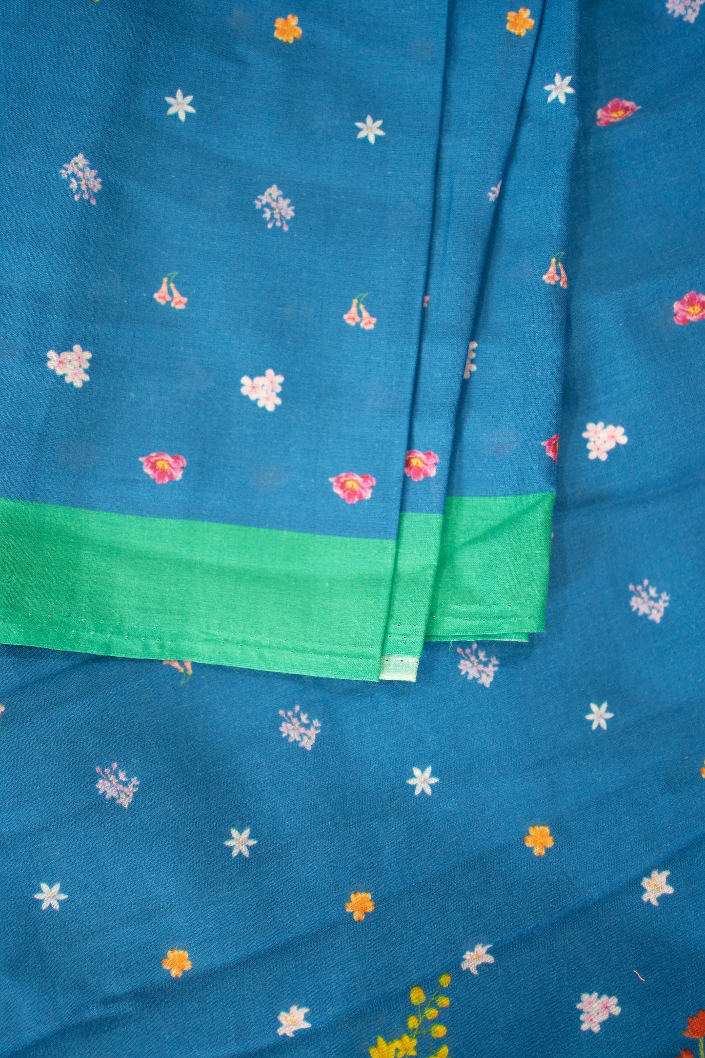 FLORA Blue saree