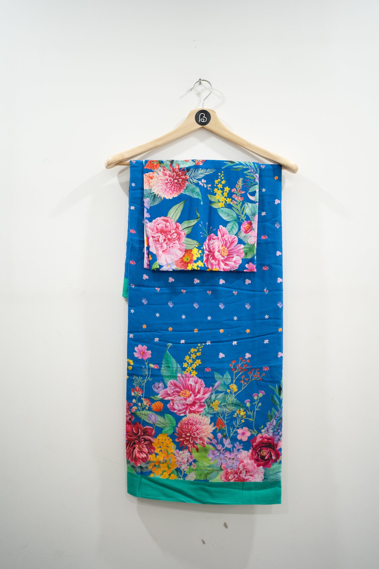 FLORA Blue saree
