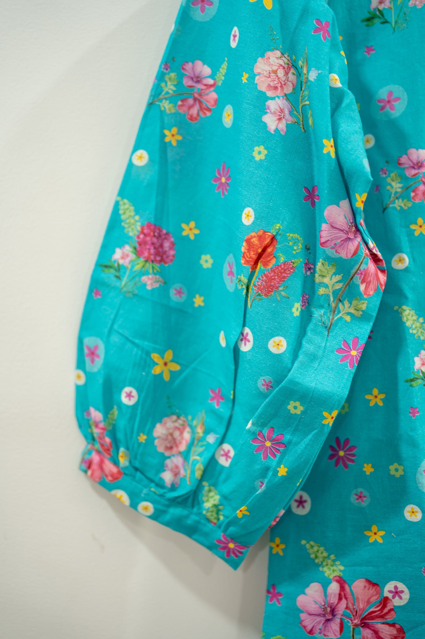 Petal Princess Blue Kurta Co-ord Set
