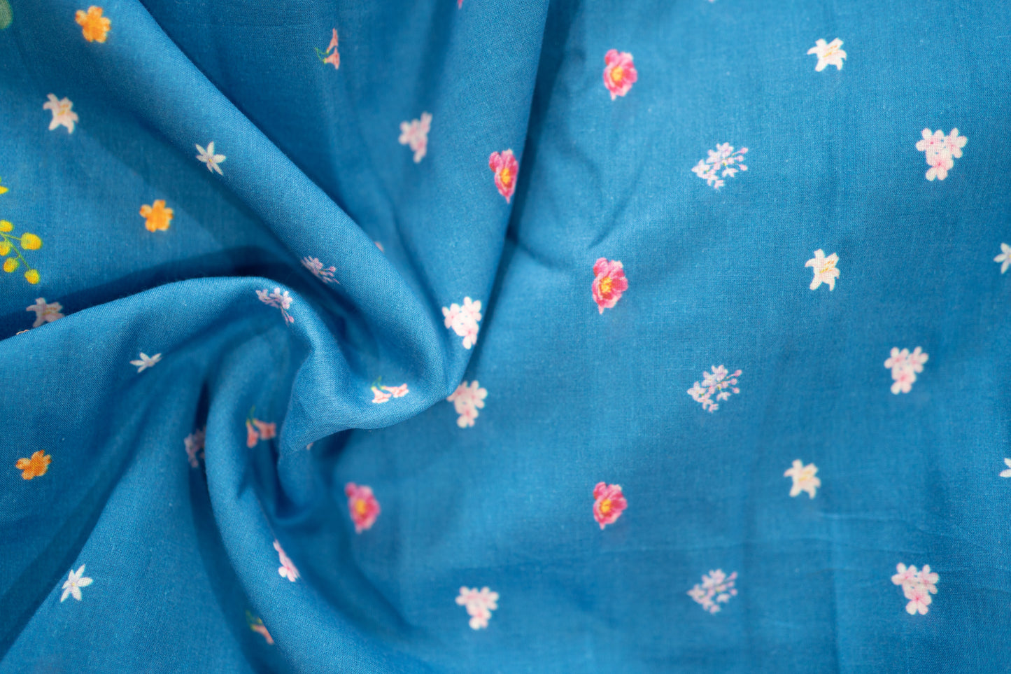 FLORA Blue saree
