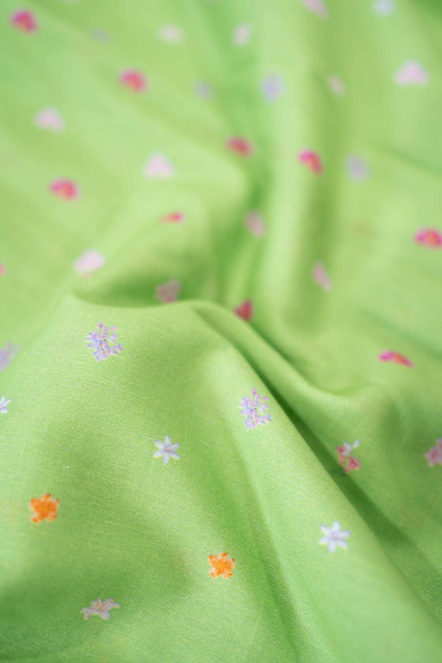 FLORA Green saree