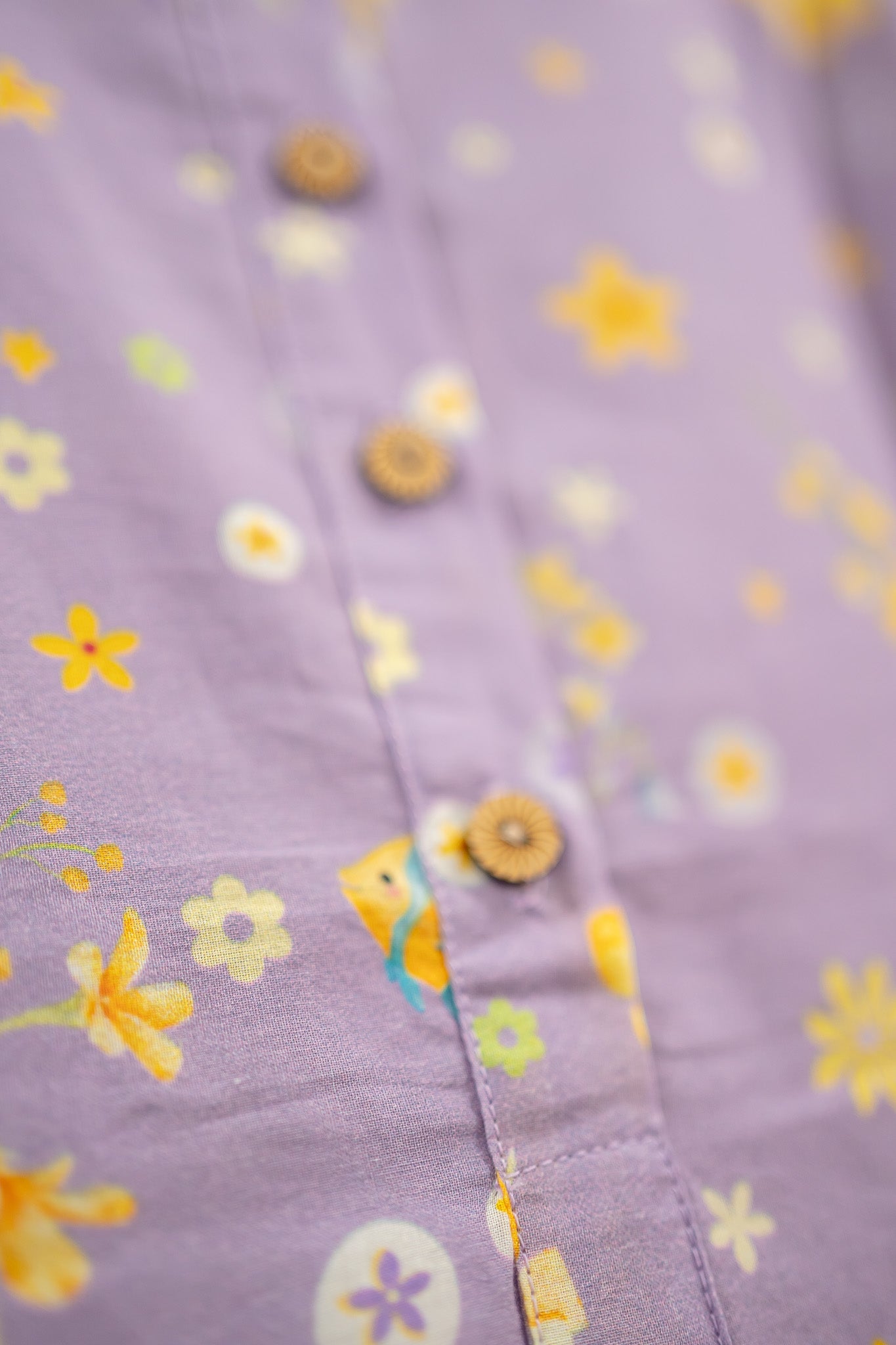 Petal Princess Purple Kurta Co-ord Set
