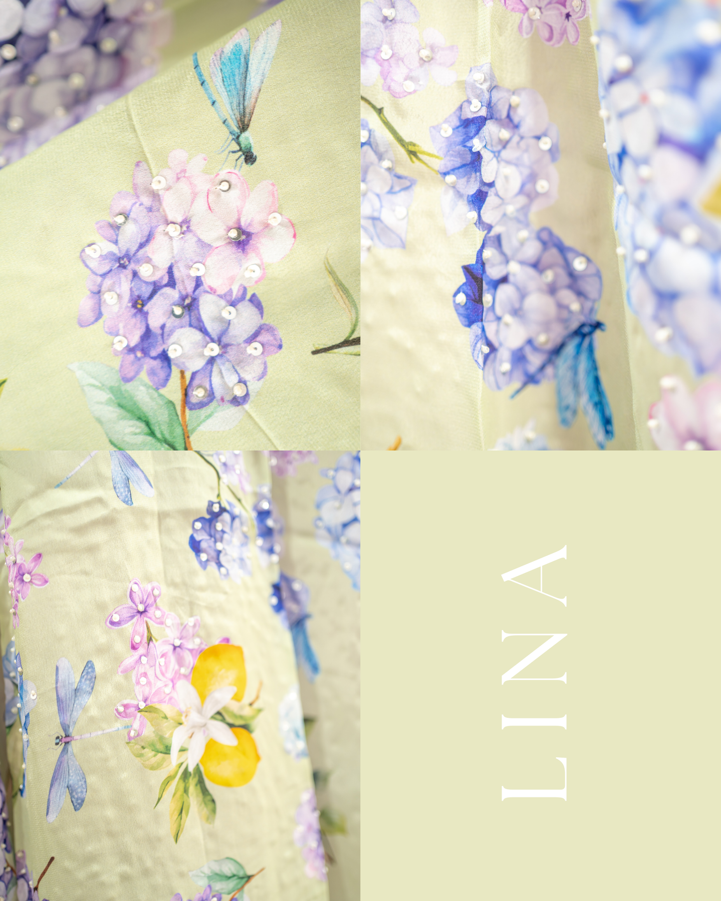 LINA Green Kurta Set
