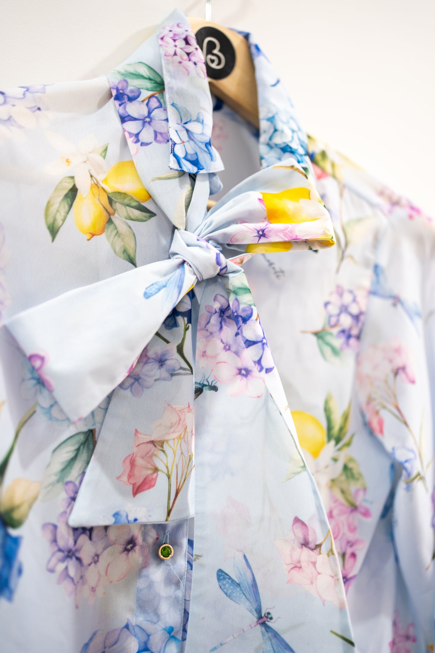 LINA  BLOOM Blue Shirt