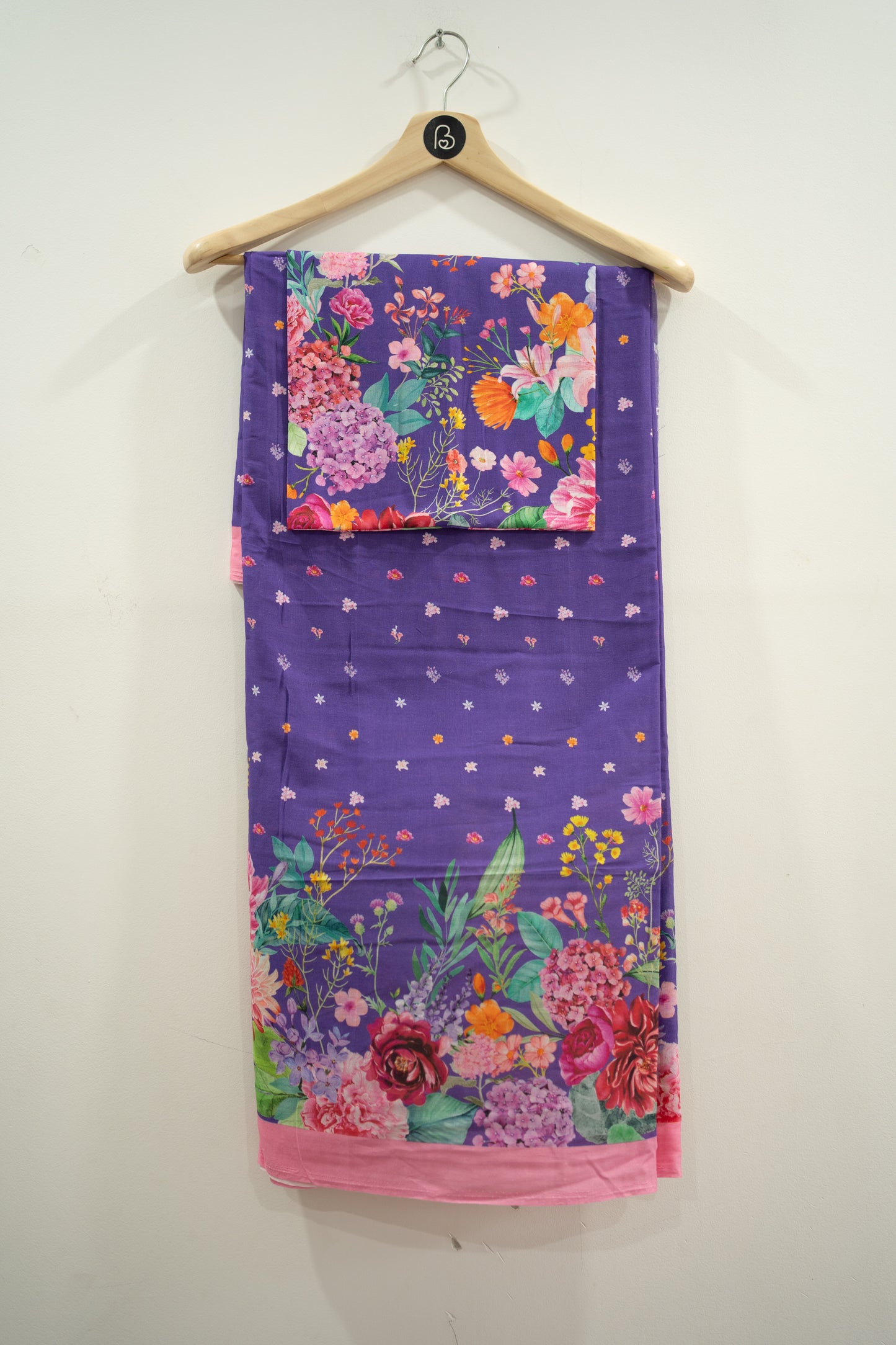 FLORA Purple saree